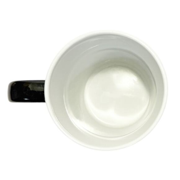 Tumbleweeds “My Blood Type Is Coffee” Red & White Striped 18oz XL Coffee Cup Mug - Picture 6 of 8